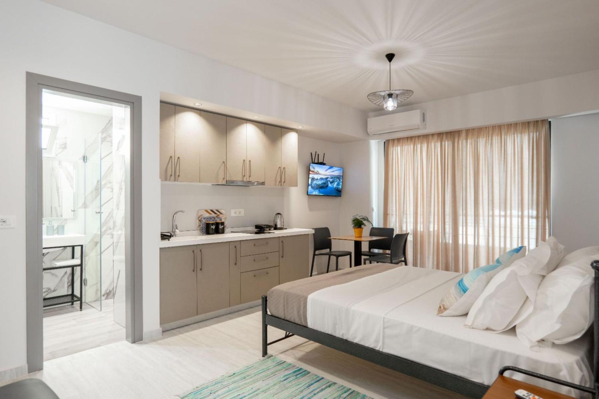 Aleksandra Apartments ساراندا المظهر الخارجي الصورة